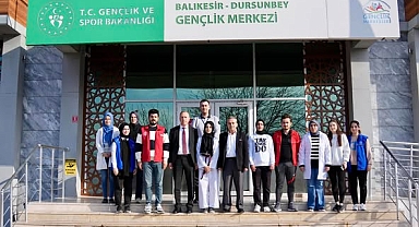 Balıkesir Gençlik ve Spor İl Müdürü Adem Özalp Dursunbey ve Kepsut’ta İncelemelerde Bulundu