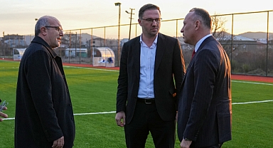 Balıkesir Gençlik ve Spor İl Müdürü Adem Özalp, Susurluk ve Mahallelerdeki Spor Tesislerini İnceledi