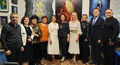 Balıkesir Kent Konseyi Başkanı Sevinç Özden, Mesel Sanat Atölyesi’ni Ziyaret Etti