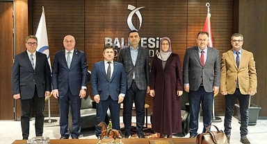 Balıkesir Ticaret Odası, Balıkesir Üniversitesi ve Manisa Celal Bayar Üniversitesi Heyetini Ağırladı