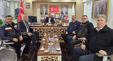 Balıkesirspor Yönetimi AK Parti Balıkesir İl Başkanlığı'nı Ziyaret Etti