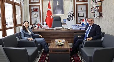 Balya Belediye Başkanı Orhan Gaga’dan Kaymakam Zeynep Demir’e Teşekkür