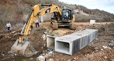 Balya Belediyesi’nden Değirmendere Mahallesi’nde Köprü Çalışması: Ulaşım Sorunu Çözülüyor