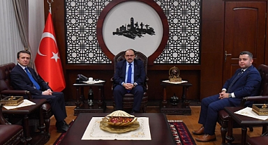 Bandırma Adalet Heyetinden Balıkesir Valisi İsmail Ustaoğlu’na Ziyaret