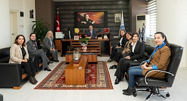 Bandırma Kadın Dayanışma Derneği'nden Bandırma Onyedi Eylül Üniversitesi'ne Nezaket Ziyareti