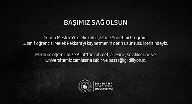 Bandırma Onyedi Eylül Üniversitesi'nin Acı Kaybı: Melek Pekkara'nın Vefatı