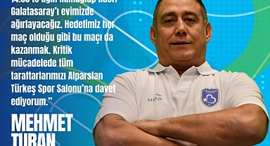 Başantrenör Mehmet Turan, Galatasaray Fuzul Maçı Öncesi Açıklamalarda Bulundu: “Hedefimiz Kazanmak!”
