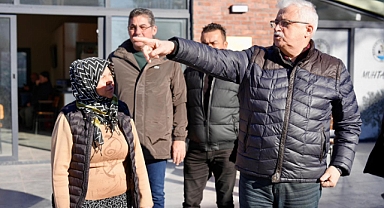 Başkan Ali Kemal Deveciler, Börezli Mahallesi'nde Yapılan Projeleri İnceledi