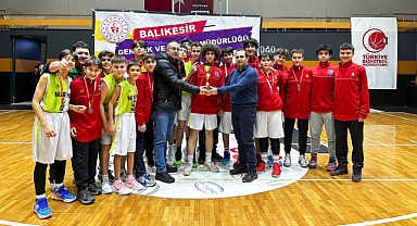 Basketbol U14 Erkekler Ligi Balıkesir’de Şampiyonunu Buldu