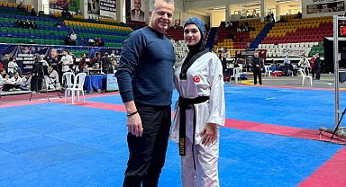BAÜN Öğrencisi Sevde Yavaş, Türkiye Para Taekwondo Şampiyonası’nda Üçüncülük Kazandı