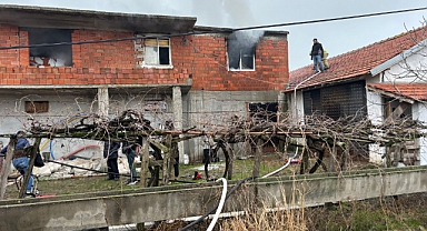 Bigadiç'te Dam Yangını