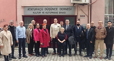 CHP Balıkesir İl Başkanlığı’ndan Atatürkçü Düşünce Derneği’ne Ziyaret