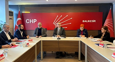 CHP Balıkesir İl Başkanlığı Ocak Ayı İlçe Başkanları Toplantısını Gerçekleştirdi