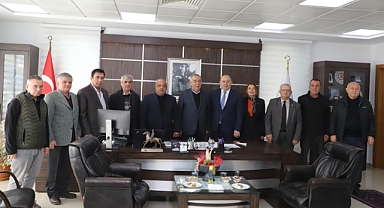 Demokrat Parti Heyetinden Gönen Belediyesi'ne Ziyaret