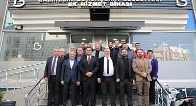 Edremit Belediye Başkanı Mehmet Ertaş’tan Balıkesir Büyükşehir Belediyesi Edremit Hizmet Binası’na Ziyaret