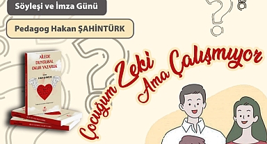 Edremit Belediyesi’nden Ebeveynlere Özel Söyleşi ve İmza Günü: “Çocuğum Zeki Ama Çalışmıyor”