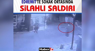 Edremit'te Sokak Ortasında Silahlı Saldırı