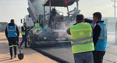Gönen Sanayi Sitesi’nde Yol Sorunu Çözüldü