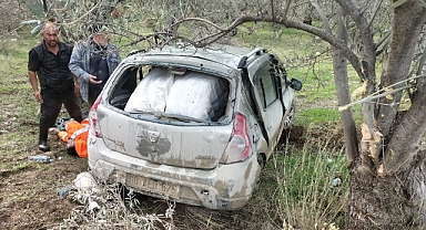 Havran Çamdibi Mahallesi'nde Yaralanmalı Kaza