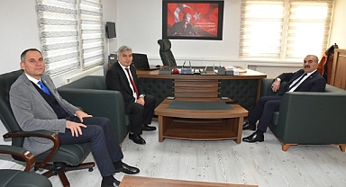 İl Milli Eğitim Müdürü Murat Demir’den Manyas İlçe Milli Eğitim Müdürlüğü’ne Ziyaret