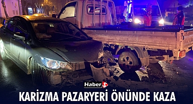 Karizma Pazaryeri Önünde Kaza