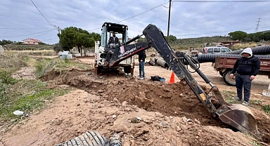 Marmara Adalar Belediyesi'nden Abroz, Yiğitler ve Topağaç Mahallelerinde Yol ve Altyapı Çalışmaları