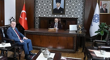 Orman Bölge Müdürü Musa Şen, Vali İsmail Ustaoğlu’na Ziyaret Gerçekleştirdi