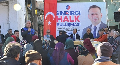 Sındırgı Belediye Başkanı Serkan Sak, Küçükdağdere Mahallesi'nde Halk Buluşması Gerçekleştirdi