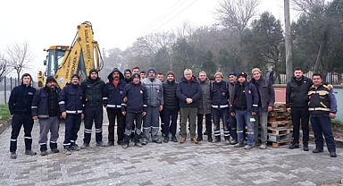 Susurluk Belediye Başkanı Hakan Yıldırım Semizel, Fen İşleri Müdürlüğü’nün Yol Yenileme Çalışmalarını İnceledi