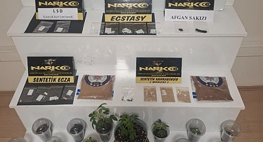 Uyuşturucu Operasyonun da Çok Sayıda Madde Ele Geçirildi