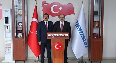 Vali İsmail Ustaoğlu, Argemsan Eğitim Teknolojileri A.Ş.'yi Ziyaret Etti