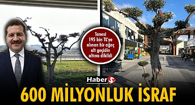 600 milyonluk israf 
