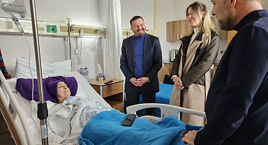 AK Parti Balıkesir İl Başkanı Mehmet Aydemir’den Hastane Ziyaretleri