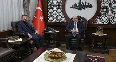 AK Parti Balıkesir İl Başkanı Mehmet Aydemir’den Vali İsmail Ustaoğlu’na Ziyaret