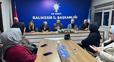 AK Parti Balıkesir İl Başkanlığı Haftalık Yönetim Kurulu Toplantısını Gerçekleştirdi