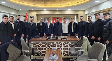 AK Parti Gençlik Kollarından İl Başkanı Aydemir’e Ziyaret