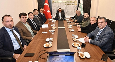 Balıkesir’de Bakanlığa Bağlı Kurumların Katılımıyla Koordinasyon Toplantısı Gerçekleştirildi