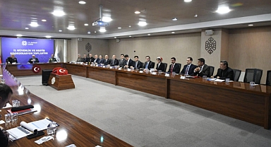 Balıkesir’de İl Güvenlik ve Asayiş Koordinasyon Toplantısı Yapıldı