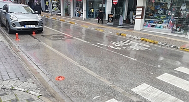 Balıkesir’de Sağanak Yağış Etkili Oluyor