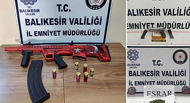 Balıkesir Emniyet Müdürlüğü, Şüpheli Şahıslar ve Araçlar Üzerine Yapılan Uygulamalarda Önemli Başarılar Elde Etti