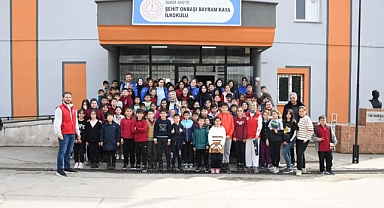 Balıkesir Gençlik ve Spor İl Müdürlüğü'nden Savaştepe Mecidiye Şehit Onbaşı Bayram Kaya Okulu'na Anlamlı Etkinlik