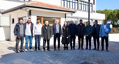 Balıkesir Gençlik ve Spor İl Müdürü Adem Özalp, Ayvalık Öğrenci Yurdu ve Spor Salonunu Ziyaret Etti