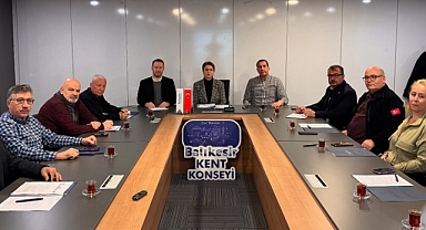 Balıkesir Kent Konseyi Şubat Ayı Yürütme Kurulu Toplantısı Gerçekleştirildi