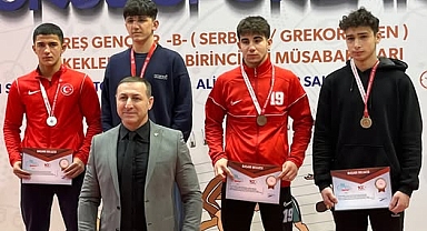 Balıkesirli Güreşçi Fırat Bozca, Türkiye İkincisi Oldu