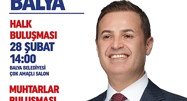 Başkan Ahmet Akın Balya’da Vatandaşlarla Buluşuyor