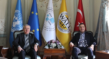 Başkan Ahmet Akın’dan UCLG-MEWA’ya Ziyaret