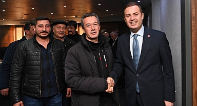 Başkan Ahmet Akın, Dursunbey Muhtarlarıyla Bir Araya Geldi