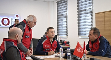 Başkan Akın Karla Mücadele Çalışmalarını Yerinde İnceledi