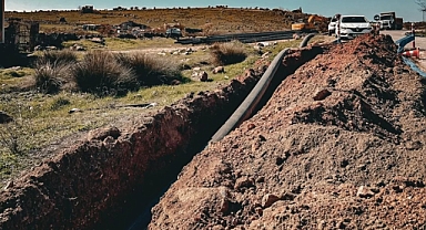 BASKİ, Ayvalık Otogar Bölgesinde İçme Suyu Şebeke Hattı Çalışmalarına Hız Verdi