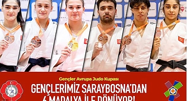 BAÜN Öğrencisi Recep Ergin'den Judo Gençler Avrupa Kupası'nda Bronz Madalya
